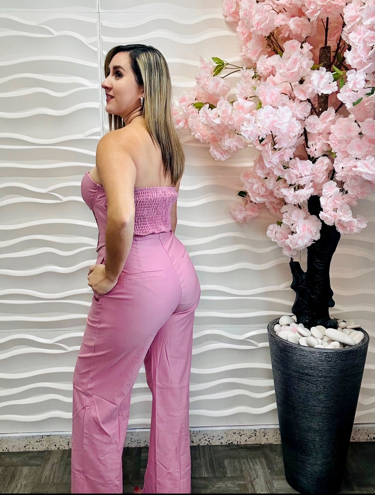 Natalie pink set