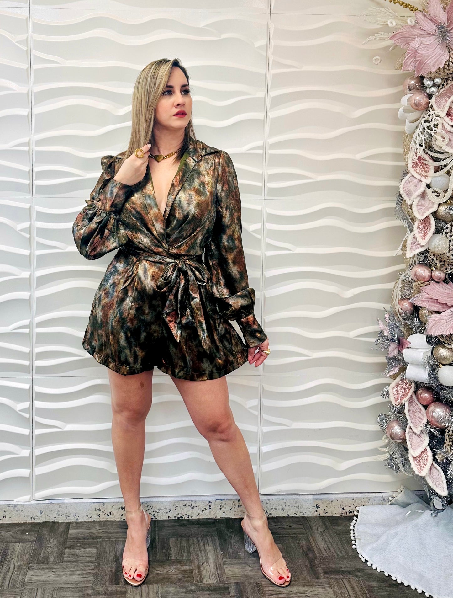 Olive romper