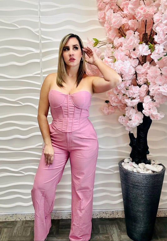Natalie pink set